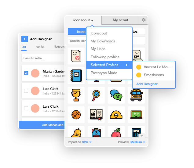 Icondrop Keep Your Design Resource With You All The Time
