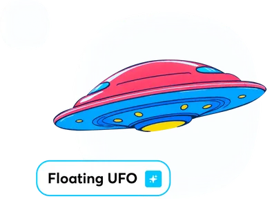 Floating UFO